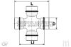KIA 0175725060 Joint, propshaft